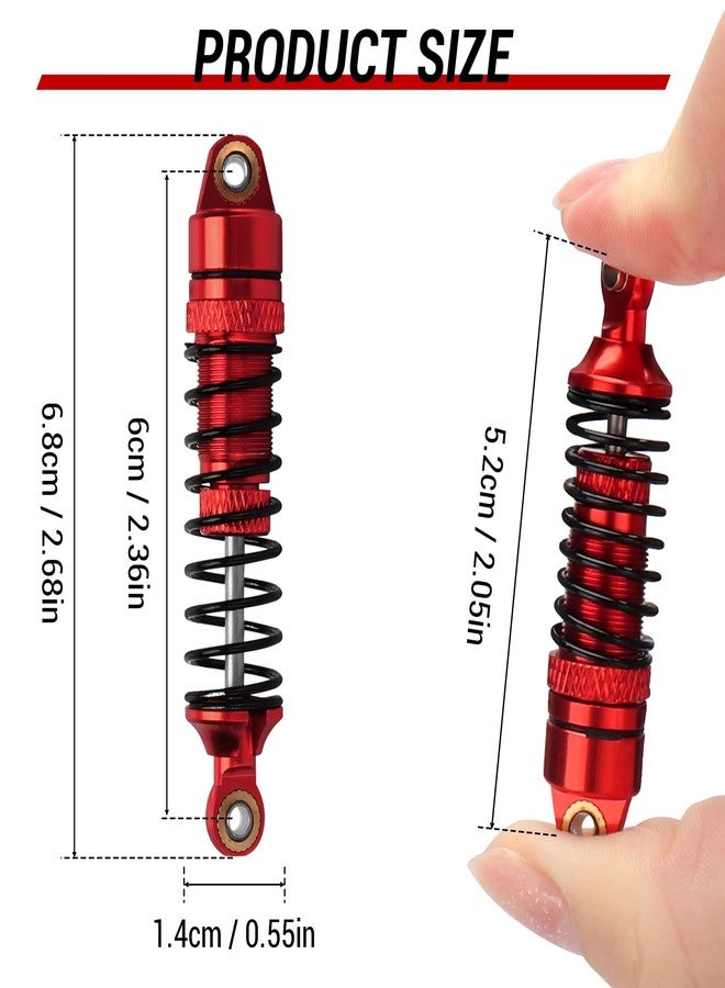 daitoku Aluminum Big Bore RC Shocks Absorber Damper Upgrades Part for ARRMA 1/18 Granite GROM 1/16 Mojave Grom 1/14 Typhon Grom RC - Image 5